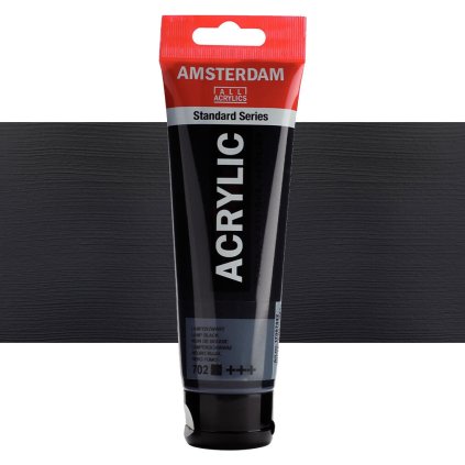 Akrylová barva Amsterdam 120 ml Lamp black