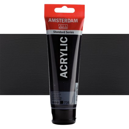 Akrylová barva Amsterdam 120 ml Oxide black