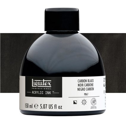 337 akrylový inkoust liquitex 150ml carbon black