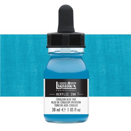 470 akrylový inkoust liquitex 30ml cerulean blue hue
