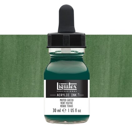 501 akrylový inkoust liquitex 30ml muted green