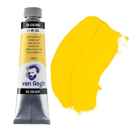 olejová barva van gogh 40ml žlutá 268 azo yellow light