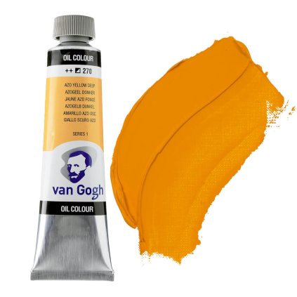 olejová barva van gogh 40ml žlutá 270 azo yellow deep