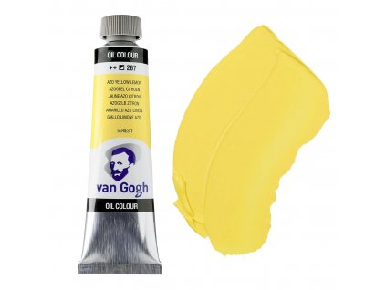 olejová barva van gogh 40ml žlutá 267 azo yellow lemon