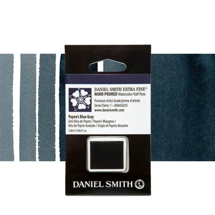 akvarelová barva daniel smith půlpánvička paynes blue gray