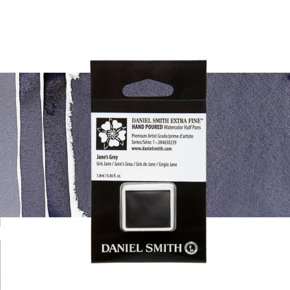 akvarelová barva daniel smith půlpánvička janes grey