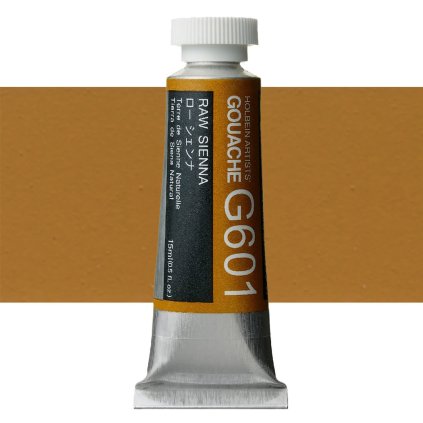 Kvašová barva Holbein 15ml hnědá g601 raw sienna