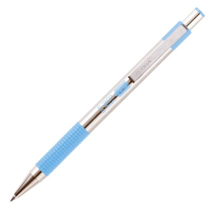 kuličkové pero zebra f301 pastel blue