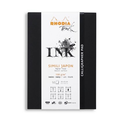 Kaligrafický blok Rhodia Touch A5+