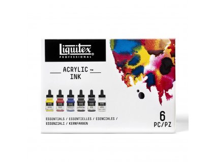 akrylove inkousty liquitex sada 6ks essential