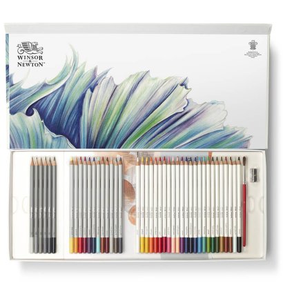 darkova sada pastelky a tuzky Winsor Newton 50ks