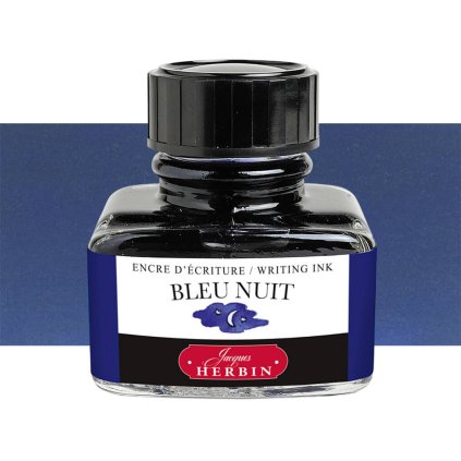 inkoust pro plnici pera herbin 30ml bleu nuit