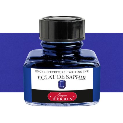 inkoust pro plnici pera herbin 30ml eclat de saphir