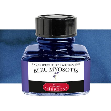 inkoust pro plnici pera herbin 30ml bleu myosotis