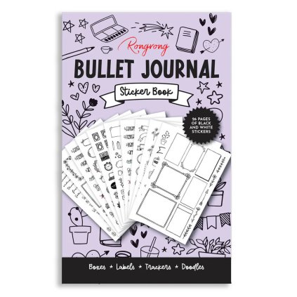 Samolepky Rongrong bullet journal