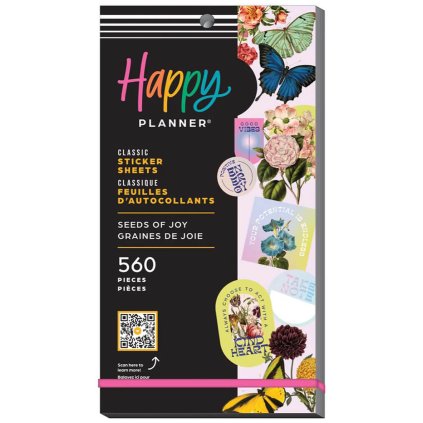 Samolepky happy planner Seeds of Joy