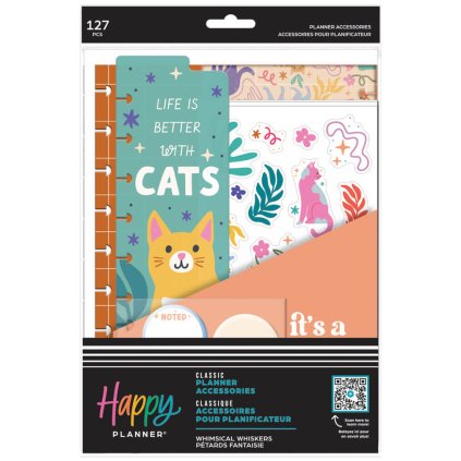 Rozšíření do diáře Happy Planner CLASSIC whimsical whiskers