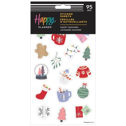 samolepky happy planner seasons 5 listu