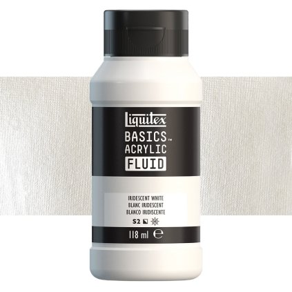 238 akrylový fluid liquitex iridescent white