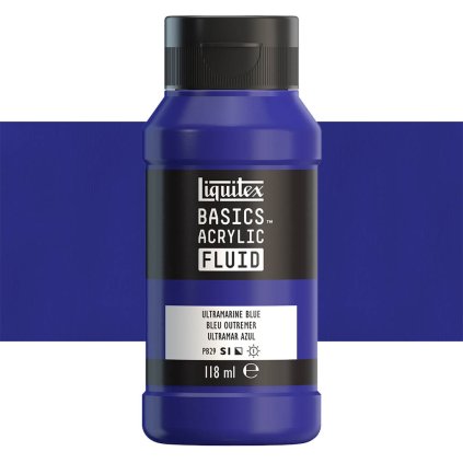 380 akrylový fluid liquitex ultramarine blue