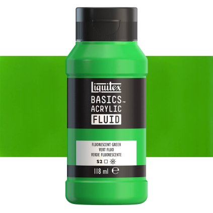 985 akrylový fluid liquitex fluorescent green