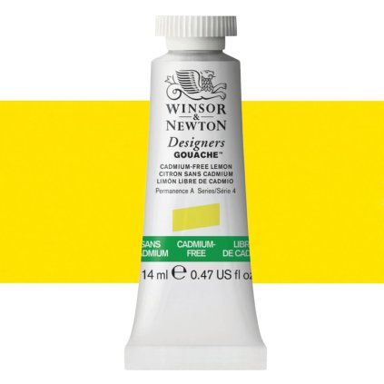 898 kvašová barva winsor newton CADMIUM FREE LEMON