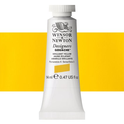 055 kvašová barva winsor newton BRILLIANT YELLOW