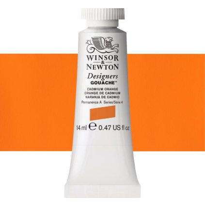 089 kvašová barva winsor newton CADMIUM ORANGE