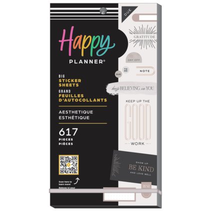 samolepky happy planner Aesthetique Teacher