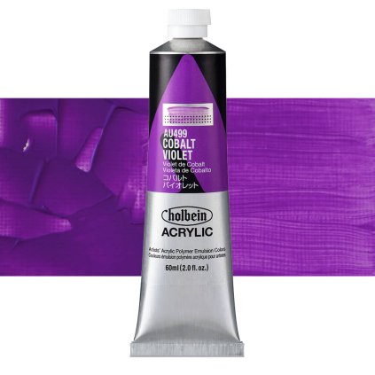 AU499 akrylova barva heavy body holbein cobalt violet
