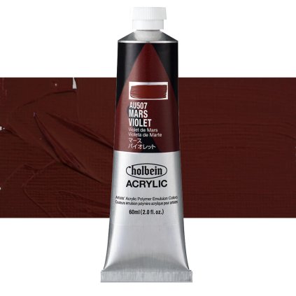 AU507 akrylova barva heavy body holbein mars violet