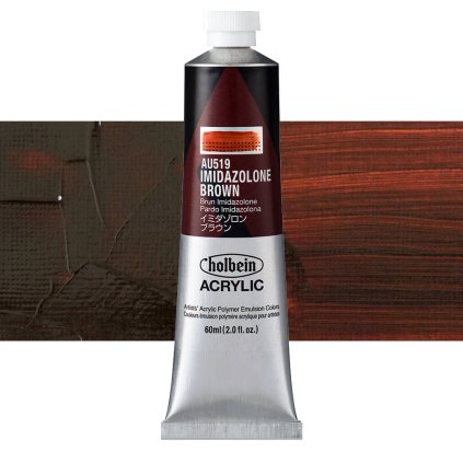 AU519 akrylova barva heavy body holbein imidazolone brown