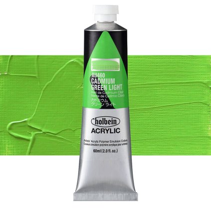 AU460 akrylova barva heavy body holbein cadmium green light