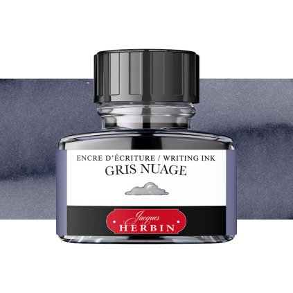 inkoust pro plnici pera herbin 30ml paris gris nuage