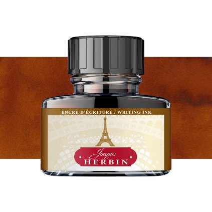 inkoust pro plnici pera herbin 30ml paris brun eiffel