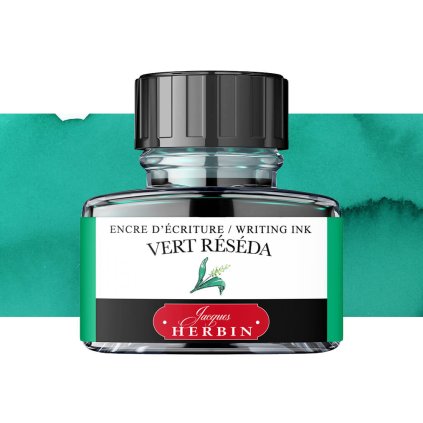 inkoust pro plnici pera herbin 30ml vert reséda
