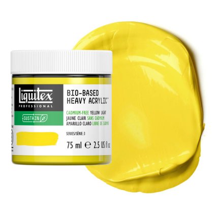 akrylová barva Liquitex bio based 889 cadmium free yellow light