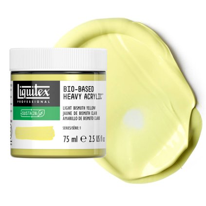 akrylová barva Liquitex bio based 156 light bismuth yellow