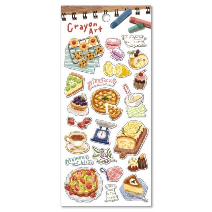 samolepky mind wave crayon art sweets