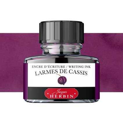 inkoust pro plnici pera herbin 30ml larmes de cassis