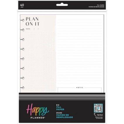 papíry do diáře happy planner big neutral