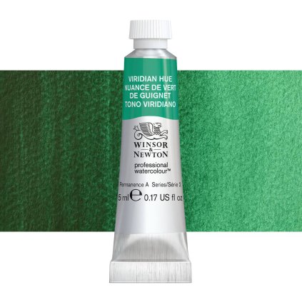 akvarelová barva winsor newton 5ml viridian hue