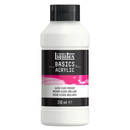 Fluid médium pro akrylové barvy liquitex lesklé