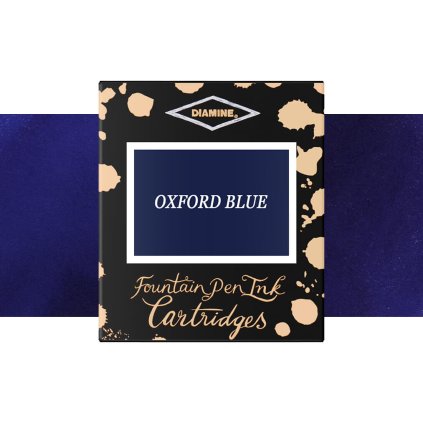 inkoustové bombičky diamine 6 ks oxford blue