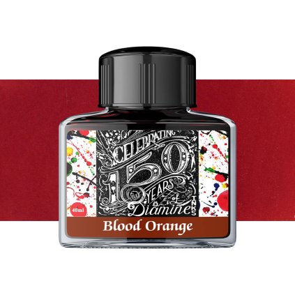 inkoust diamine edice 150 blood orange