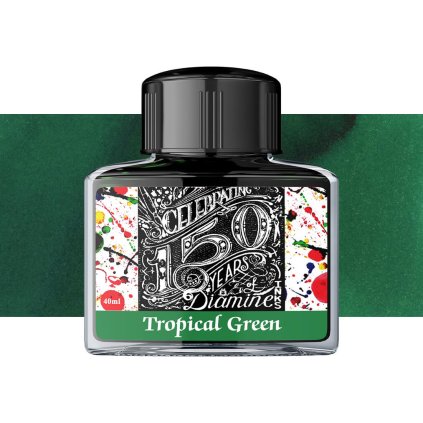 inkoust diamine edice 150 tropical green
