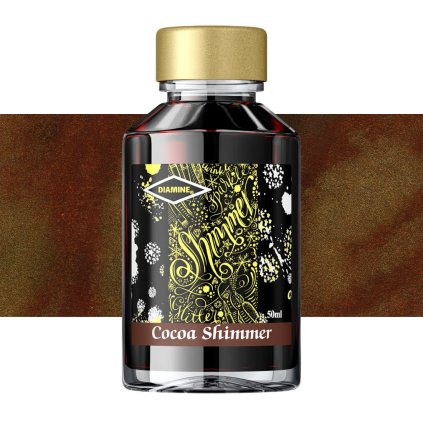 inkoust diamine třpytivý 50 ml cocoa shimmer