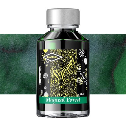 inkoust diamine třpytivý 50 ml magical forest