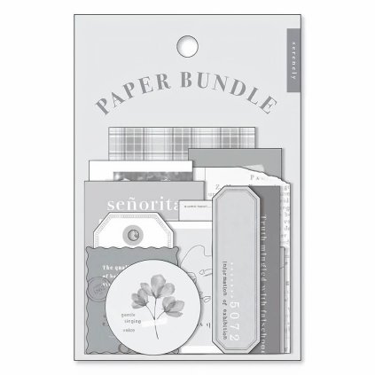 samolepky mind wave kolekce paper bundle gray