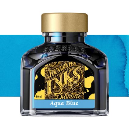 inkoust diamine 80 ml Aqua blue